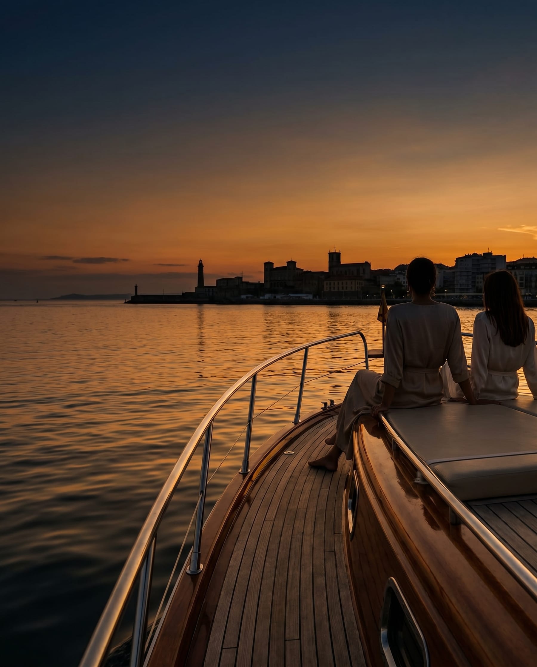 The Bay at Sunset