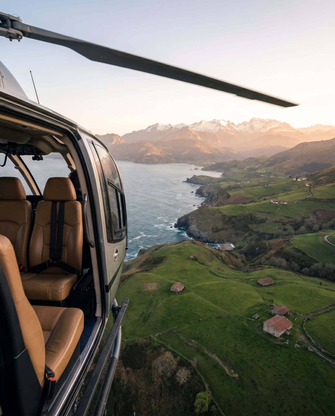 Cantabria from the air